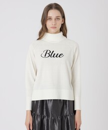 BLUE LABEL CRESTBRIDGE | ウールアクリルブレンドニットプルオーバー(ニット/セーター)