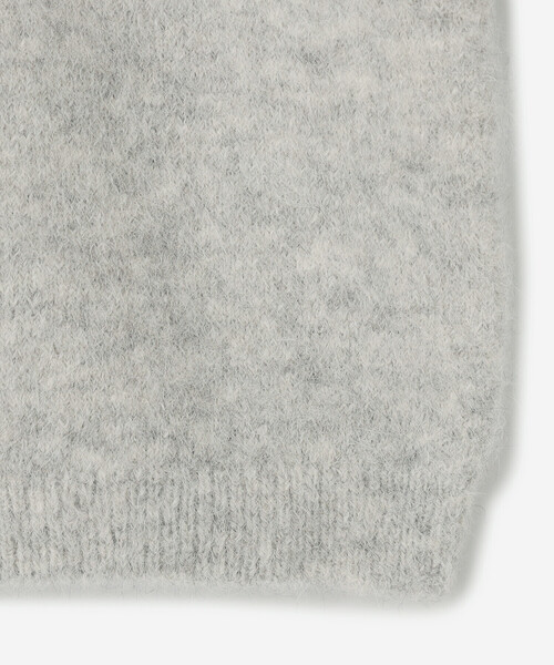 Bshop(ビショップ)の「eunoia | クルーネック 長袖カーディガン WOMEN(カーディガン/ボレロ・レディース・ピンク/グレー/ブラック・ONE)」の4枚目の写真