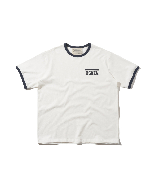 DISCUS ATHLETIC(ディスカス アスレチック)の「USAFA ヘビーウェイトリンガーTシャツオフホワイト(Tシャツ/カットソー・メンズ・その他・LARGE/X-LARGE/MEDIUM)」の4枚目の写真