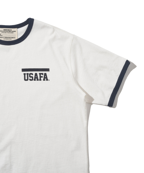 DISCUS ATHLETIC(ディスカス アスレチック)の「USAFA ヘビーウェイトリンガーTシャツオフホワイト(Tシャツ/カットソー・メンズ・その他・LARGE/X-LARGE/MEDIUM)」の7枚目の写真