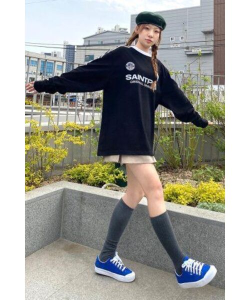 SAINTPAIN(セイントペイン)の「SPセイントクラブ ロングスリーブ-ブラック(Tシャツ/カットソー・レディース・その他・LARGE/MEDIUM/SMALL/X-LARGE)」の11枚目の写真