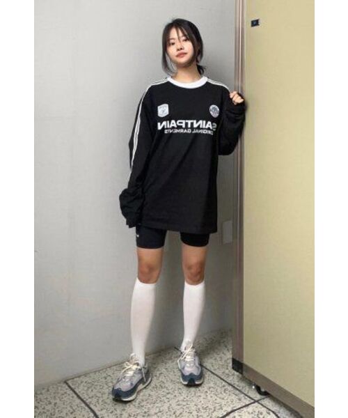 SAINTPAIN(セイントペイン)の「SPセイントクラブ ロングスリーブ-ブラック(Tシャツ/カットソー・レディース・その他・LARGE/MEDIUM/SMALL/X-LARGE)」の12枚目の写真