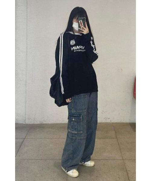 SAINTPAIN(セイントペイン)の「SPセイントクラブ ロングスリーブ-ブラック(Tシャツ/カットソー・レディース・その他・LARGE/MEDIUM/SMALL/X-LARGE)」の13枚目の写真
