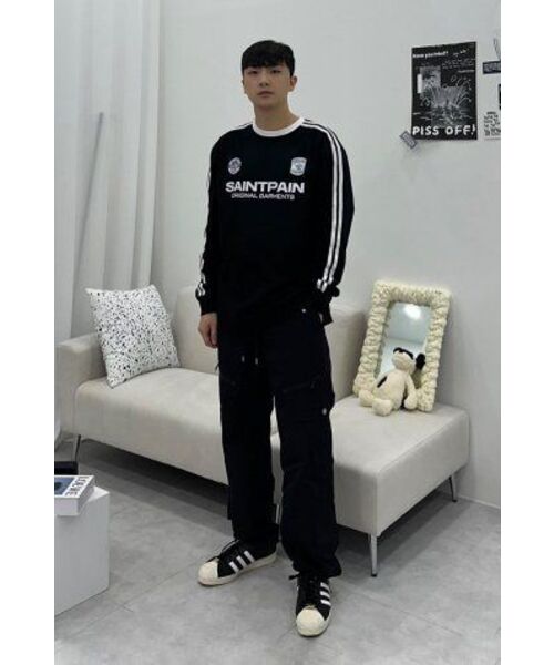 SAINTPAIN(セイントペイン)の「SPセイントクラブ ロングスリーブ-ブラック(Tシャツ/カットソー・レディース・その他・LARGE/MEDIUM/SMALL/X-LARGE)」の14枚目の写真