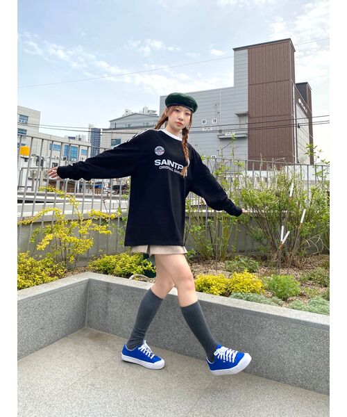 SAINTPAIN(セイントペイン)の「SPセイントクラブ ロングスリーブ-ブラック(Tシャツ/カットソー・レディース・その他・LARGE/MEDIUM/SMALL/X-LARGE)」の15枚目の写真