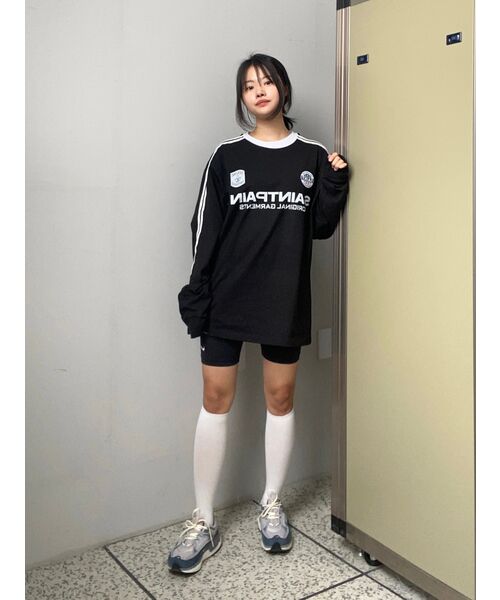 SAINTPAIN(セイントペイン)の「SPセイントクラブ ロングスリーブ-ブラック(Tシャツ/カットソー・レディース・その他・LARGE/MEDIUM/SMALL/X-LARGE)」の16枚目の写真