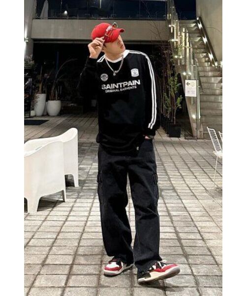 SAINTPAIN(セイントペイン)の「SPセイントクラブ ロングスリーブ-ブラック(Tシャツ/カットソー・レディース・その他・LARGE/MEDIUM/SMALL/X-LARGE)」の18枚目の写真