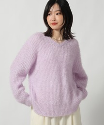 LAKOLE | 2WAYラメ混ニットプルオーバー / 611785(ニット/セーター)