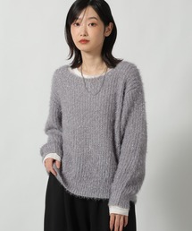 LAKOLE | 2WAYラメ混ニットプルオーバー / 611785(ニット/セーター)