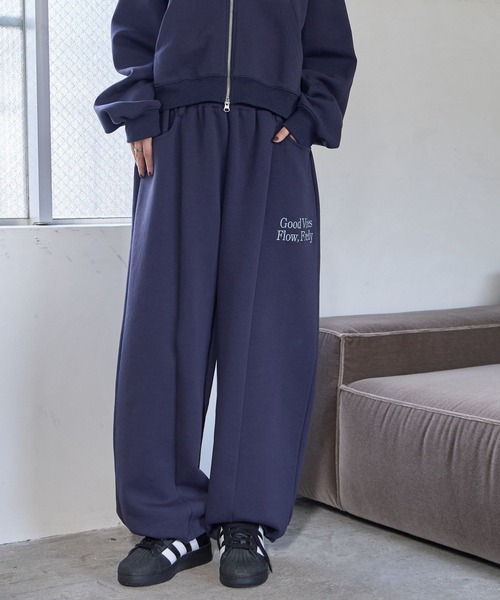 PBLIM（ページボーイリム）の「《UNISEX/セットアップ対応》ポンチバルーンパンツ（Tシャツ/カットソー・レディース・ブラック/グレー/ネイビー・LARGE/MEDIUM）」の3枚目の写真