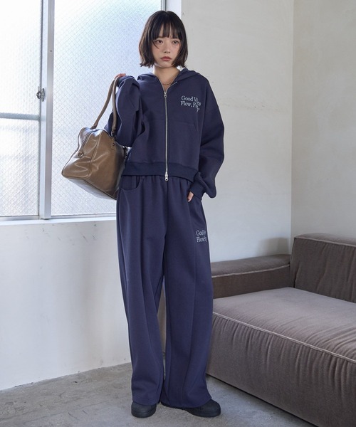 PBLIM（ページボーイリム）の「《UNISEX/セットアップ対応》ポンチバルーンパンツ（Tシャツ/カットソー・レディース・ブラック/グレー/ネイビー・LARGE/MEDIUM）」の4枚目の写真