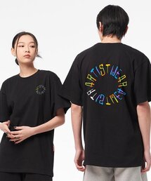 [ATW] サークルロゴ半袖Tシャツ_BK