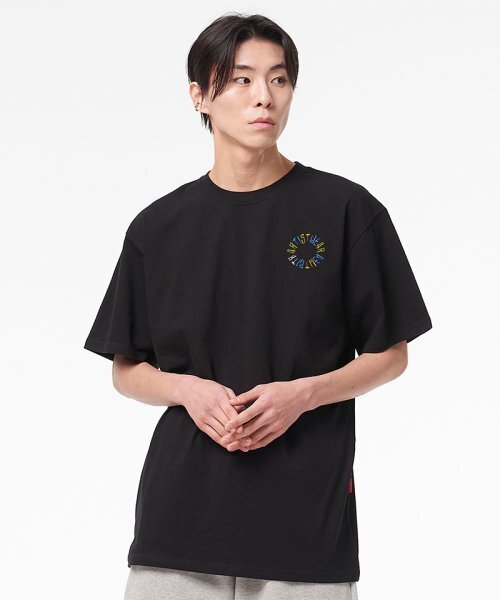 ARTISTWEAR（アーティストウェア）の「[ATW] サークルロゴ半袖Tシャツ_BK（Tシャツ/カットソー・レディース・その他・X-LARGE/XX-LARGE/XXXX-LARGE/LARGE/MEDIUM/SMALL）」の5枚目の写真