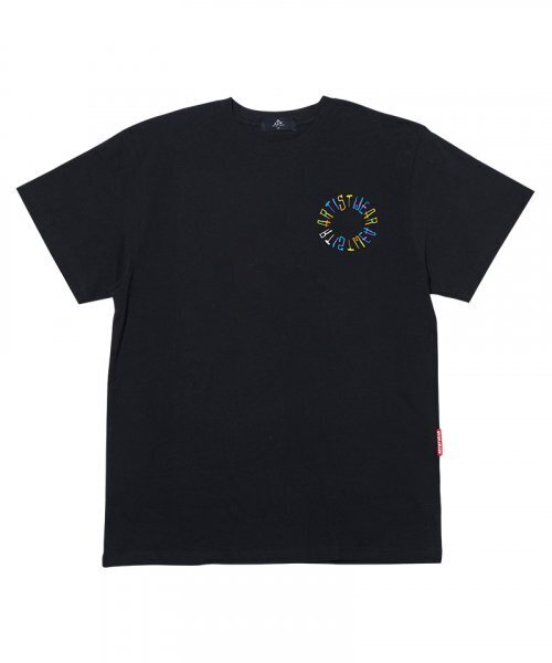 ARTISTWEAR（アーティストウェア）の「[ATW] サークルロゴ半袖Tシャツ_BK（Tシャツ/カットソー・レディース・その他・X-LARGE/XX-LARGE/XXXX-LARGE/LARGE/MEDIUM/SMALL）」の6枚目の写真