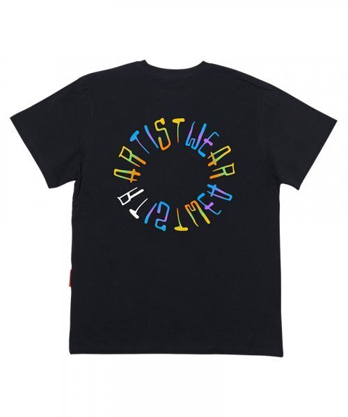 ARTISTWEAR（アーティストウェア）の「[ATW] サークルロゴ半袖Tシャツ_BK（Tシャツ/カットソー・レディース・その他・X-LARGE/XX-LARGE/XXXX-LARGE/LARGE/MEDIUM/SMALL）」の7枚目の写真