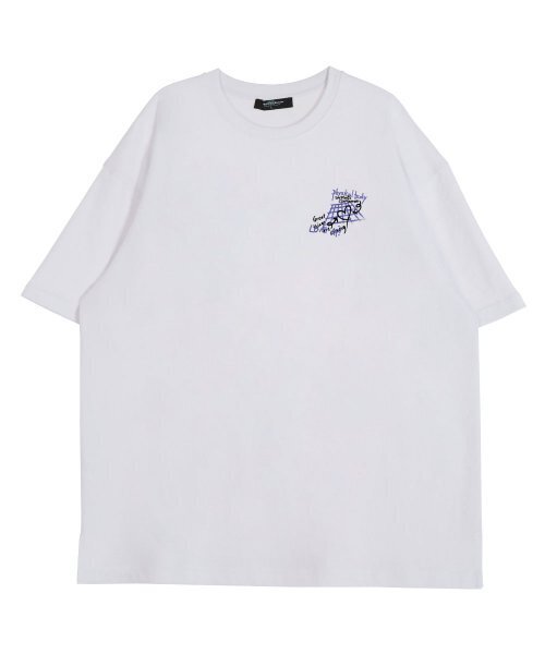 ASTRAL PROJECTION(アストラルプロジェクション)の「バックアストラルグラフィティラウンドネック15番手綿半袖Tシャツ_ホワイト(Tシャツ/カットソー・レディース・その他・LARGE/X-LARGE)」の2枚目の写真