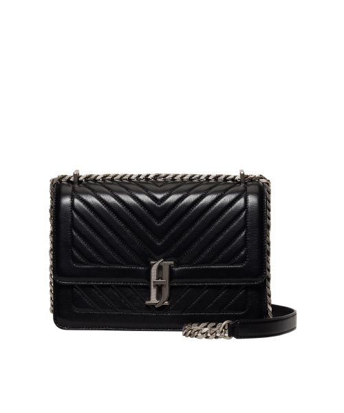JESTINA(ジェイエスティナ)の「ジョエルキルティングMDチェーンショルダーBK (JHNCHA9AF701BK010)(ショルダーバッグ・レディース・ブラック・FREE)」の2枚目の写真