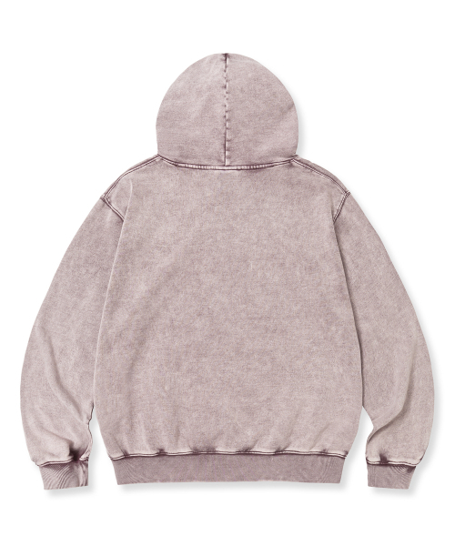 INSPIRATION WASHED HOODIE - BURGUNDY（パーカー）｜BROWNBREATH