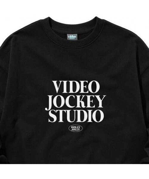 Video Jockey（ビデオジョッキー）の「正直なロゴスウェットシャツ[ブラック]（スウェット・レディース・その他・LARGE/MEDIUM）」の2枚目の写真