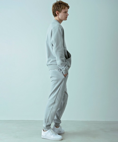 +phenix（プラスフェニックス）の「【WEB・直営店限定】+phenix(プラスフェニックス)HEAVY DUTY CREWNECK SWEAT ヘビー デューティー クルーネックスウェット（保温性/耐久性）（スウェット・メンズ・ライトベージュ/グレー/ブラック・L/M/S/XL）」の22枚目の写真