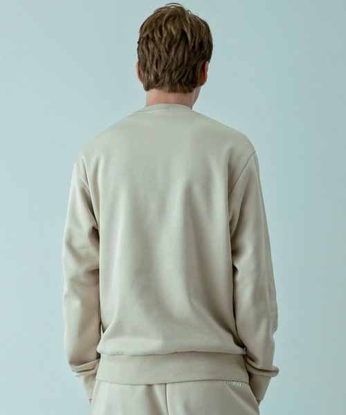 +phenix（プラスフェニックス）の「【WEB・直営店限定】+phenix(プラスフェニックス)HEAVY DUTY CREWNECK SWEAT ヘビー デューティー クルーネックスウェット（保温性/耐久性）（スウェット・メンズ・ライトベージュ/グレー/ブラック・L/M/S/XL）」の18枚目の写真