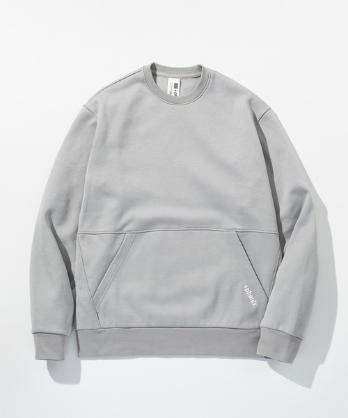 +phenix（プラスフェニックス）の「【WEB・直営店限定】+phenix(プラスフェニックス)HEAVY DUTY CREWNECK SWEAT ヘビー デューティー クルーネックスウェット（保温性/耐久性）（スウェット・メンズ・ライトベージュ/グレー/ブラック・L/M/S/XL）」の5枚目の写真