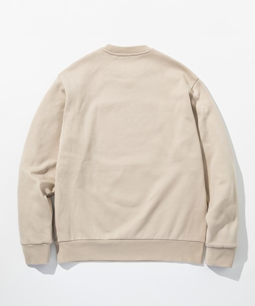 +phenix（プラスフェニックス）の「【WEB・直営店限定】+phenix(プラスフェニックス)HEAVY DUTY CREWNECK SWEAT ヘビー デューティー クルーネックスウェット（保温性/耐久性）（スウェット・メンズ・ライトベージュ/グレー/ブラック・L/M/S/XL）」の8枚目の写真