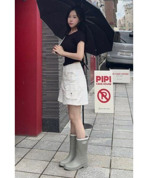 Chubasco(チュバスコ)の「RAINBOOTS URBAN SPLASH CUS2407 SAGE(レインシューズ・レディース・その他・23cm/24cm/25cm)」の8枚目の写真