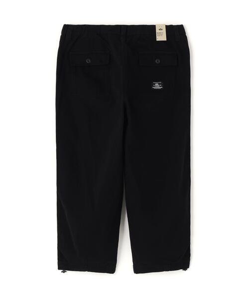 Alpha Industries(アルファインダストリーズ)の「Alpha Industries/アルファインダストリーズ/UNFRM OVERSIZED PANT/ユニフォーム オーバーサイズ パンツ(その他パンツ・メンズ・ブラック/ダークグリーン系・M/L/S/XL)」の3枚目の写真