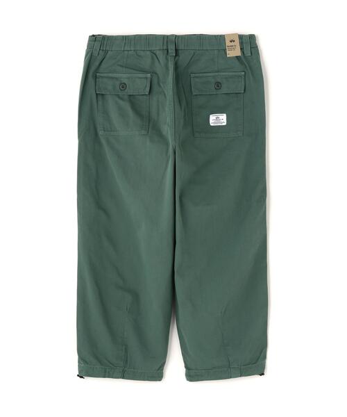 Alpha Industries(アルファインダストリーズ)の「Alpha Industries/アルファインダストリーズ/UNFRM OVERSIZED PANT/ユニフォーム オーバーサイズ パンツ(その他パンツ・メンズ・ブラック/ダークグリーン系・M/L/S/XL)」の5枚目の写真
