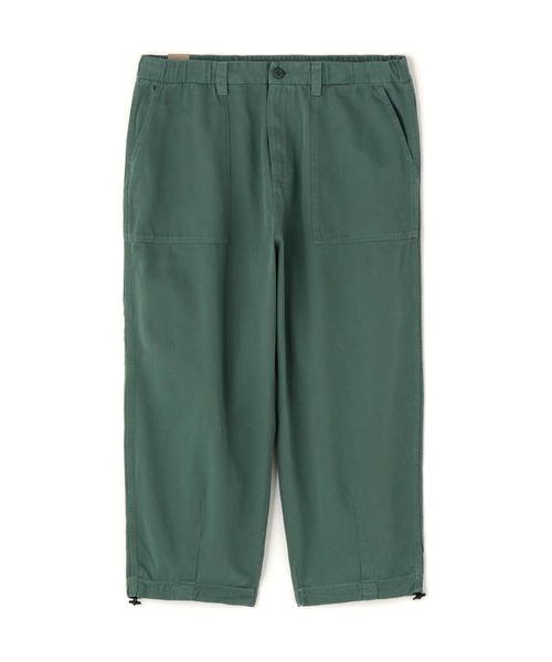 Alpha Industries(アルファインダストリーズ)の「Alpha Industries/アルファインダストリーズ/UNFRM OVERSIZED PANT/ユニフォーム オーバーサイズ パンツ(その他パンツ・メンズ・ブラック/ダークグリーン系・M/L/S/XL)」の1枚目の写真