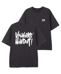 NOW DOIT オーバーサイズ 半袖Tシャツ (VS0119) チャコール