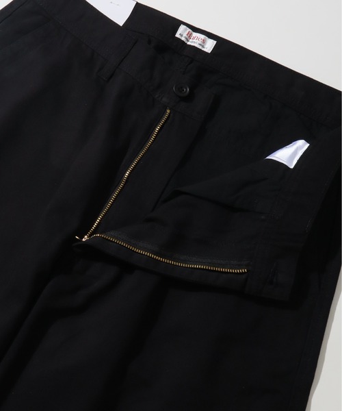 HANES（ヘインズ）の「【HANES/ヘインズ】ワイドフィット ノータックチノパンツ（チノパンツ・メンズ・ベージュ/ブラック/カーキ・L/S/M/LL）」の15枚目の写真