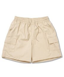 DAILY COTTON UTILITY CARGO PANTS [BEIGE]