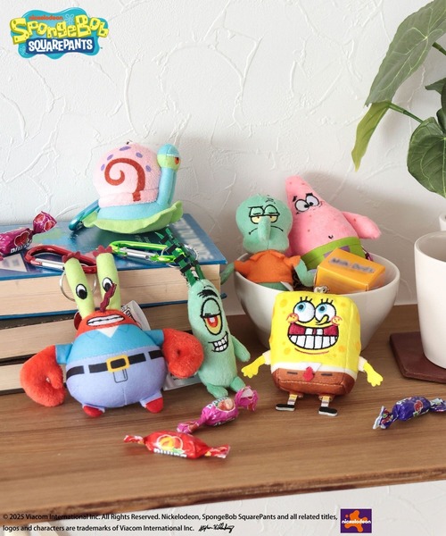 BAYFLOW(ベイフロー)の「【スポンジ・ボブ×BAYFLOW】SECRETヌイキーホルダー(キーホルダー・レディース・その他・ONESIZE)」の1枚目の写真