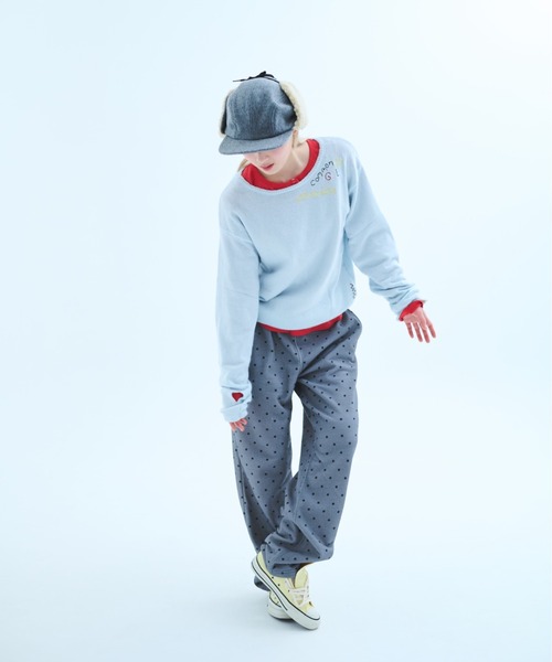 common gull products.(コモンガルプロダクツ)の「針と糸とGULLニット(ニット/セーター・レディース・ネイビー/パープル系/ライトブルー・SMALL/MEDIUM/LARGE)」の18枚目の写真