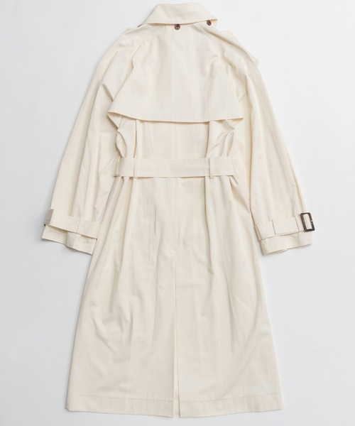 Drape Scarf Long Trench Coat/ドレープスカーフロングトレンチコート