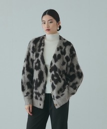 VICKY | レオパードJQDシャギーニットカーディガン(カーディガン/ボレロ)