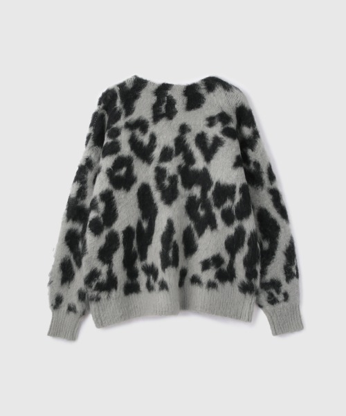 VICKY（ビッキー）の「レオパードJQDシャギーニットカーディガン（カーディガン/ボレロ・レディース・ベージュ系その他/グレー系その他・M）」の11枚目の写真