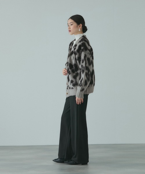 VICKY（ビッキー）の「レオパードJQDシャギーニットカーディガン（カーディガン/ボレロ・レディース・ベージュ系その他/グレー系その他・M）」の21枚目の写真