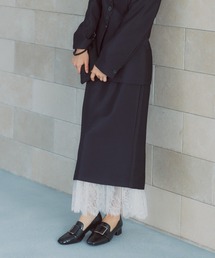 A part by | 【セレモニー】C*レースレイヤードタイトスカート(スカート)