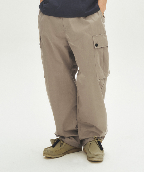 UTILITY CARGO PANTS (BEIGE)