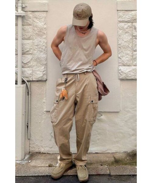 KANEITEI(カネイテイ)の「UTILITY CARGO PANTS (BEIGE)(その他パンツ・レディース・その他・MEDIUM/LARGE/X-LARGE)」の4枚目の写真