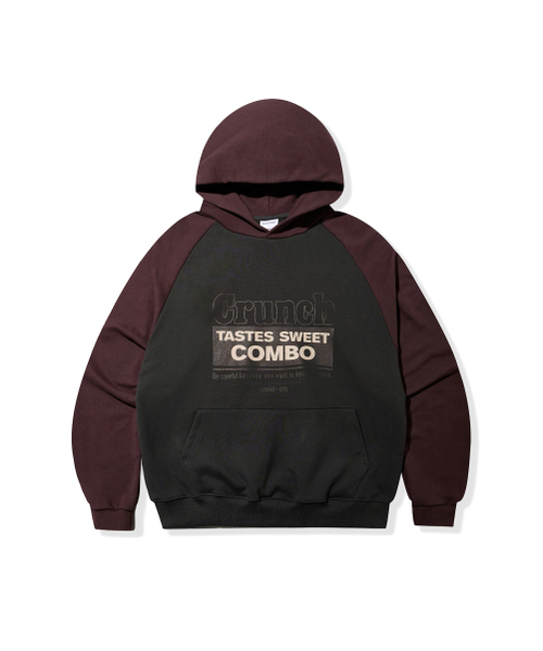 CACTUSDONUTMARKET(カクタスドーナツマーケット)の「Crunch Raglan Hoodie - Burgundy(パーカー・レディース・その他・MEDIUM/LARGE)」の2枚目の写真