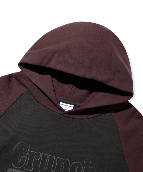 CACTUSDONUTMARKET(カクタスドーナツマーケット)の「Crunch Raglan Hoodie - Burgundy(パーカー・レディース・その他・MEDIUM/LARGE)」の4枚目の写真