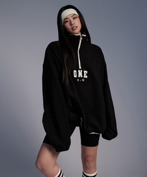 ONERM（ワンアルエム）の「Essential Half Zip-Up Fleece Black（その他アウター）」
