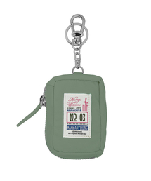 NFF（エヌエフエフ）の「label key ring pouch-mint（ポーチ）」