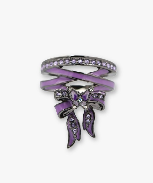 ANNA SUI 紫色のリング ANNA SUI｜アナ スイのリング（パープル/紫色系）通販 - ZOZOTOWN
