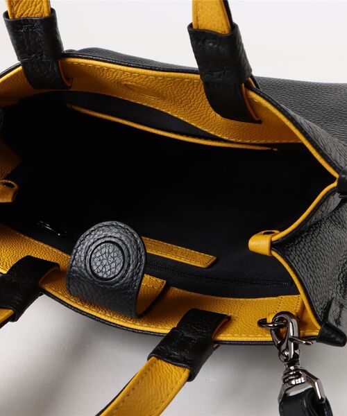 UNION STATION（ユニオンステーション）の「SEEKER別注 ミニトートバッグ / ハンドバッグ（トートバッグ・メンズ・ブラック系その他/ブラック×イエロー/ブラック×グレー・FREE）」の19枚目の写真
