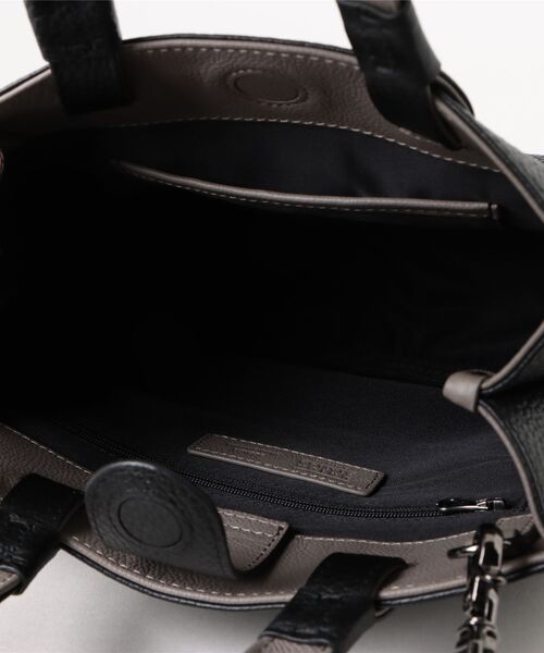 UNION STATION（ユニオンステーション）の「SEEKER別注 ミニトートバッグ / ハンドバッグ（トートバッグ・メンズ・ブラック系その他/ブラック×イエロー/ブラック×グレー・FREE）」の21枚目の写真